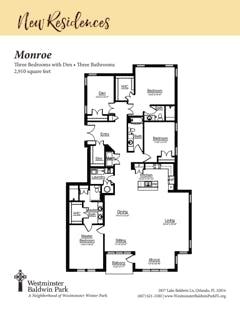 Monroe floorplan image