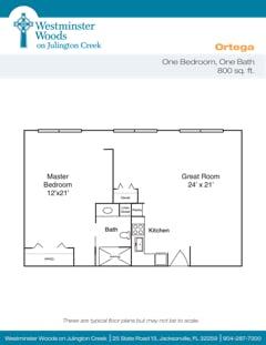 Ortega floorplan image