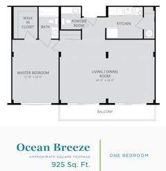 Ocean Breeze floorplan image