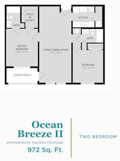 Ocean Breeze II floorplan image