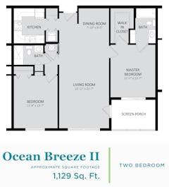 Ocean Breeze II floorplan image