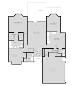 Cypress Villa floorplan image
