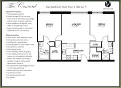 The Concord floorplan image