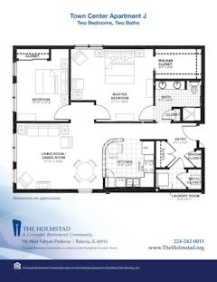 The Apartment J floorplan image