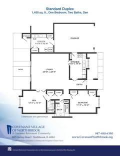 The Standard Duplex floorplan image