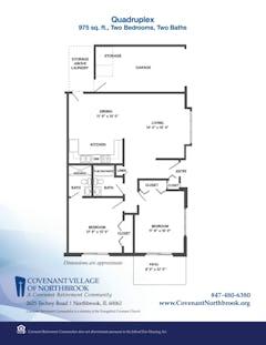 The Quadruplex floorplan image