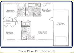 The Phase II Plan B floorplan image