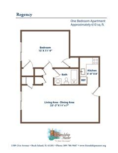 The Regency floorplan image