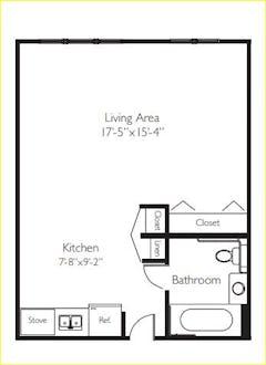 The Addison floorplan image