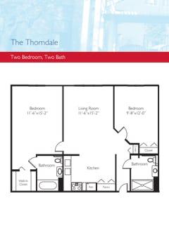 The Thorndale floorplan image