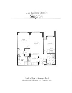 The Shipton floorplan image