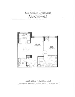 The Dartmouth floorplan image