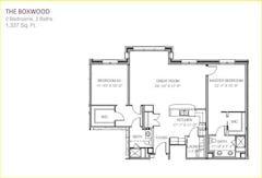 The Boxwood floorplan image