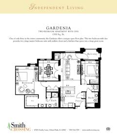The Gardenia floorplan image