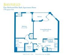 The Bayfield floorplan image