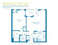 The Bayfield Deluxe floorplan image
