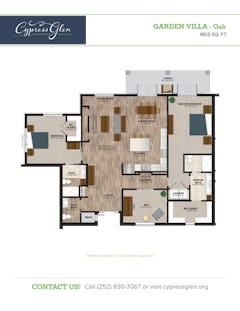 The Oak Villa floorplan image