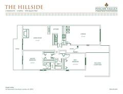 The Hillside floorplan image
