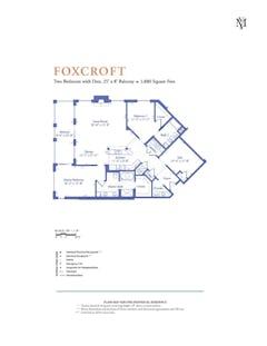 Foxcroft floorplan image