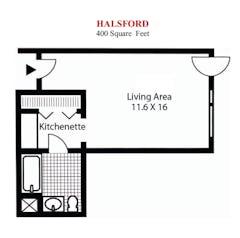 The Halsford  floorplan image