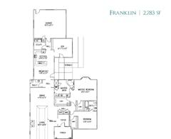 The Franklin floorplan image