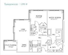 The Tanglewood floorplan image