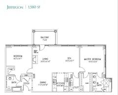The Jefferson  floorplan image