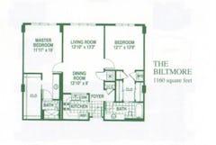 The Biltmore floorplan image