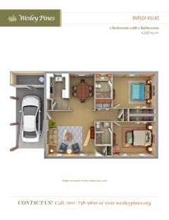 The Duplex Villas floorplan image