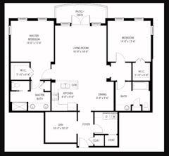 The Pinehurst floorplan image