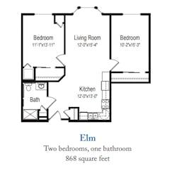 The Elm  floorplan image