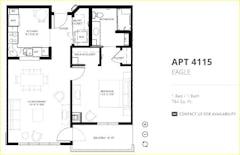 The Eagle Apt 4115 floorplan image