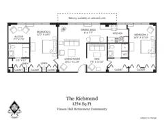 The Richmond floorplan image