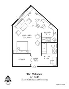 The Mitscher floorplan image
