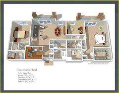 The chesterfield floorplan image