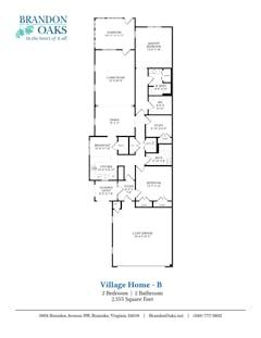The Village Home-B floorplan image