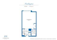 The Fairlington floorplan image