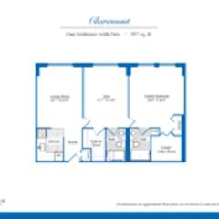 The Claremont floorplan image