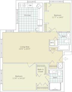 The Jackson  floorplan image