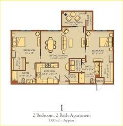 The Apartment I floorplan image