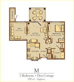 The Cottage M floorplan image