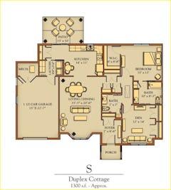 The Cottage S floorplan image