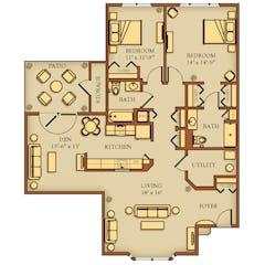 The Cottage Q floorplan image