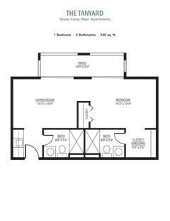 The Tanyard floorplan image