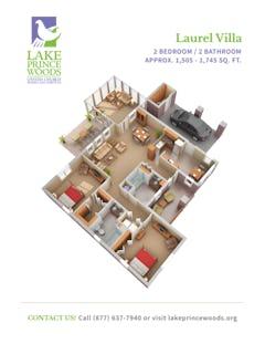 The Laurel Villa floorplan image