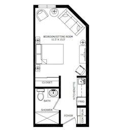 The Intensive Personal Care Studio floorplan image