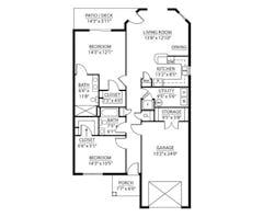 The Orkney Duplex floorplan image