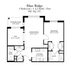 Blue Ridge floorplan image