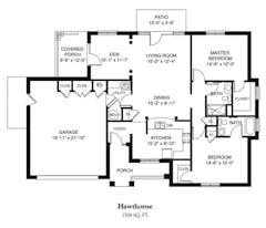 Hawthorne floorplan image