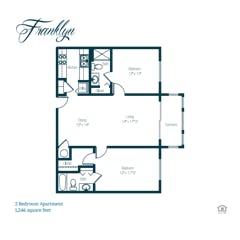 The Franklyn floorplan image